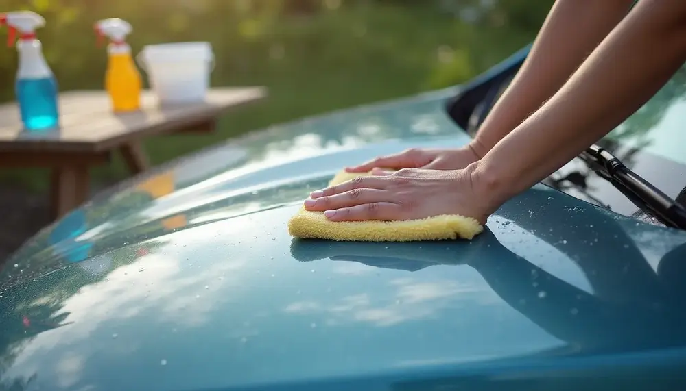 Lackpflege Auto Hausmittel: So bringen Sie Ihr Auto wieder zum Glänzen