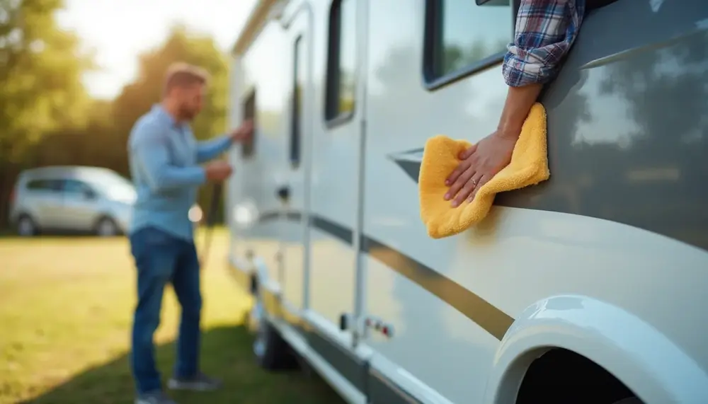 Lackpflege Wohnmobil: So schützen Sie Ihr mobiles Zuhause